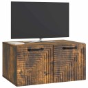  Vegghengt TV skap Røkt Eik 59,5 x 41 x 30 cm Konstruert tre