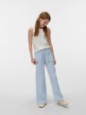 Vero Moda Girl Vmnatali Hw Pant Wvn Ga Girl   Blue   158