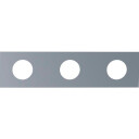 Vola Plate 003K, 3 Hull, Rustfritt Stål