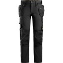 Snickers Workwear 6271 AllroundWork Håndverksbukser, Full Stretch, Svart, Str. 50