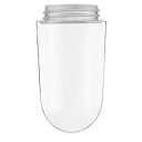 Stabilt glass Ø100 mm, H160 mm, gjenger 84,5 mm, klart