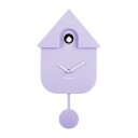 KARLSSON Wall Clock Modern Cuckoo - Purple - W21.5CM