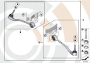 Zf Bærearm høyre LMI 1308702