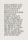 Love Is  Poster Plakat / 21x30cm