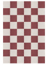 Layered Chess ullteppe Burgundy, 200x300 cm