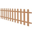 Stakittgjerde WPC 200x60 cm