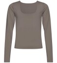 Rosemunde Billie Reversible Long Sleeve Short T shirt Blå 176