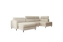 Berrto Sofa med Divan og Sjeselong 5 seters   Beige