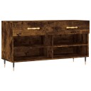 vidaXL Skobenk r?kt eik 102x35x55 cm konstruert tre