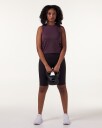 LEVITY Eclipse Mesh Seamless Biker Shorts Red Dusty Marl - XS