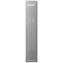 Stoff LED-lysby Uyuni Lighting 2-stk. Hvit