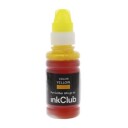 inkClub KEF008 Blekkpatron, erstatter Epson 664, gul, 70 ml