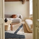 Ryetepper   Cefalu Natural Cotton Shaggy multi Størrelse: 240 x 340 cm