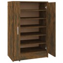 vidaXL Skohylle r?kt eik 60x35x92 cm konstruert tre
