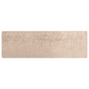  Teppe Runner MARSA Beige 80 x 250 cm Polyester og PVC