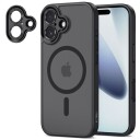 Tech Protect Mobildeksel for iPhone 17 Pro MagSafe - Matt Svart