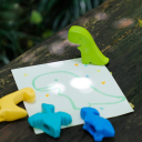 Haku Yoka Shaped Crayons Dino Finger Crayons 59CP233113