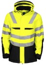 ProJob 6418 Funksjonsjakke En Iso 20471 Kl 3 Fôret Yellow/Black 4XL