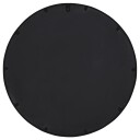 vidaXL Speil svart 60x4 cm for innendørs bruk jern