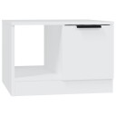 vidaXL Salongbord hvit 50x50x36 cm konstruert tre