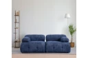 Belgin Sofa 2 seter   Blå