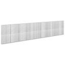vidaXL Gabion med 5 mm tråd og 5x2,5 cm nett 900x20x200 cm