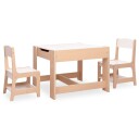vidaXL Barnebord med 2 stoler MDF