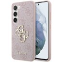Guess Samsung Galaxy S23 Deksel 4g Logo Rosa