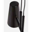 WOUD Cono Taklampe m. 2 skjermer - Sort Metall