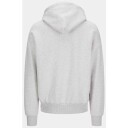 Caspara Cosmo Zip Hoodie Dame Grey Melange M