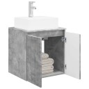  Vegghengt vaskeservant Betonggrå 49,5 x 41 x 62,5 cm