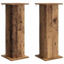 vidaXL Planteholder 2 pcs Gammelt tre 30,5 x 30 x 80,5 cm