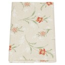 Voksduk Blomstølen   Beige