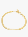 Who Is She Bone Bracelet Gold Gull ONE SIZE