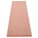 Pappelina Sam teppe 70 x 225 cm Brick/Pale Rose