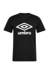 Umbro Large Logo Tee - Black - S