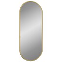  Veggspeil gull 60x25 cm oval 8720287165941