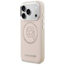 Karl Lagerfeld MagSafe Mobildeksel K Head Point til iPhone 17 Pro - Rosa