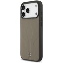 Mercedes The Move MagSafe Etui til iPhone 17 Pro Max i Lær - Beige
