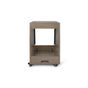 Gator Frameworks Gfw-Elitestudiork12-Gry Elite Led Angled Studio Rack - 12u Gry