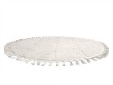 Runde tepper    Dallas offwhite Størrelse: Ø 160 cm