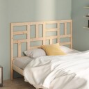 vidaXL Sengegavl 146x4x104 cm heltre furu
