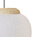 Made By Hand Papir Enkelt Taklampe Ø40 cm Myk Gul