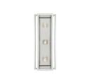 Halle 18" vägglampa nickel