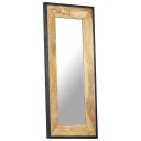vidaXL Speil 110x50 cm heltre mango