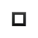 Soft Square, ramme 1xmodul, for Soft Square Downlight, svart