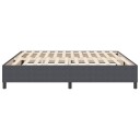  Boksfjær Sengebase Mørkegrå 200x200 cm Corduroy Stoff