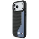 BMW M MagSafe Karbon Logo Etui til iPhone 17 Pro Max - Blå