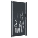  Hageport antrasitt 105x205 cm stål gressdesign