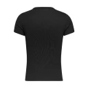 Tommy Jeans Tjw Slim Badge Rib Tee   Black   L